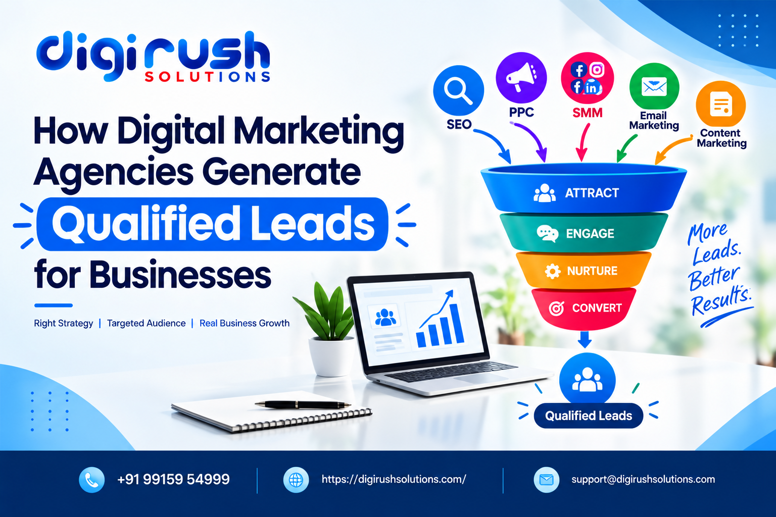 How Digital Marketing Agencies Generate Qualified Leads for Businesses