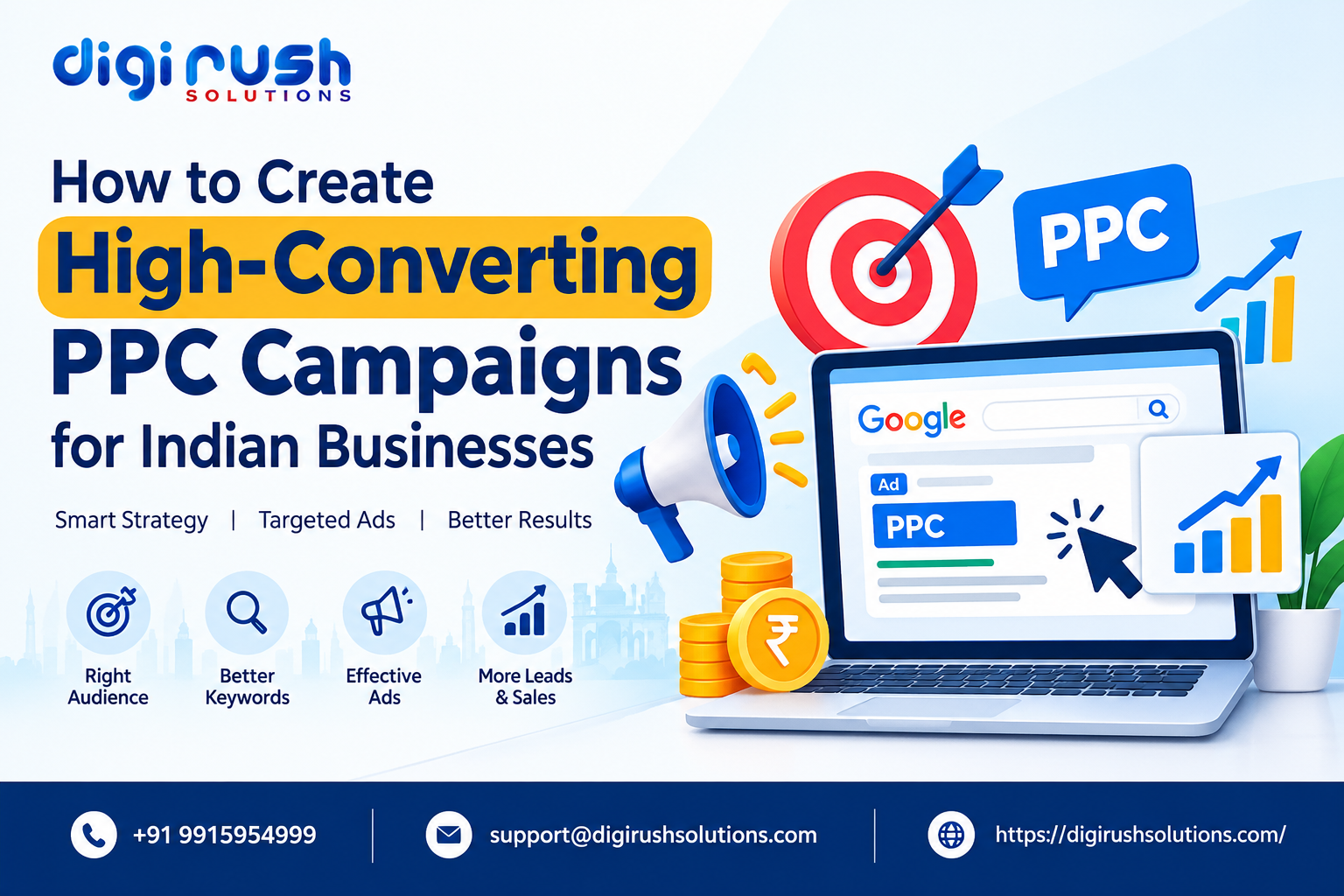 How to Create High-Converting PPC Campaigns for Indian Businesses